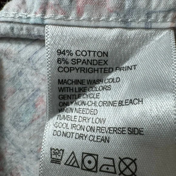 Tommy Bahama Men’s Button Up Shirt  White Nova Wave Cocktail Drinks Print XXL‎ - Picture 5 of 7